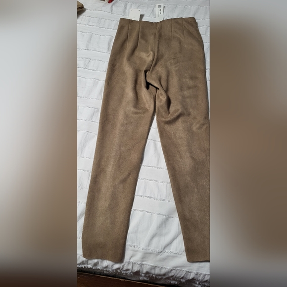 Zara suede faux leggings M - Picture 7 of 10
